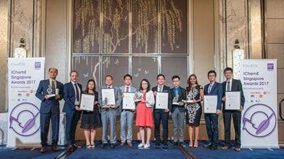 Winners announced at eighth IChemE Singapore Awards