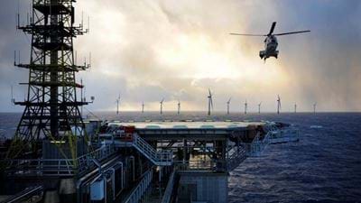 Equinor floats plan to power oil platforms with wind 
