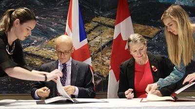 UK and Canada sign agreement for civil nuclear cooperation