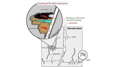 Understanding why fracking wastewater contains radioactive waste