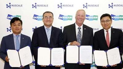 NuScale finalises agreements to support deployment of its small modular reactor